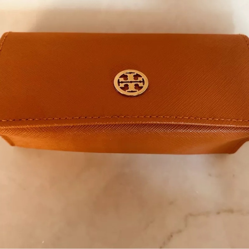 Tory Burch Orange Clutch Bag